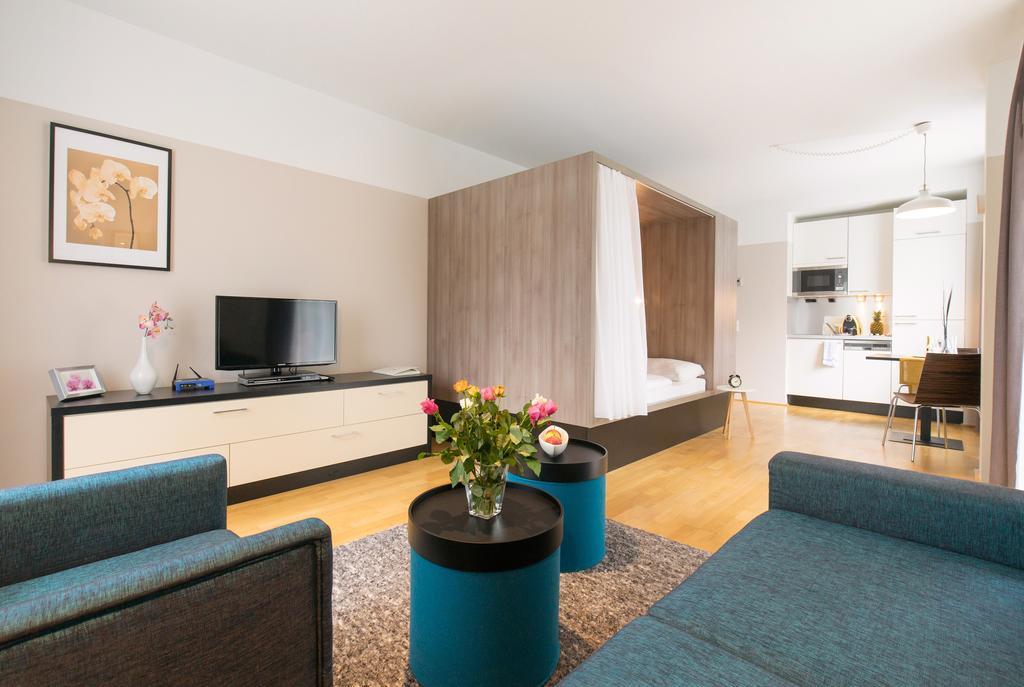 Ig City Apartments Orchideenpark Wien Rum bild